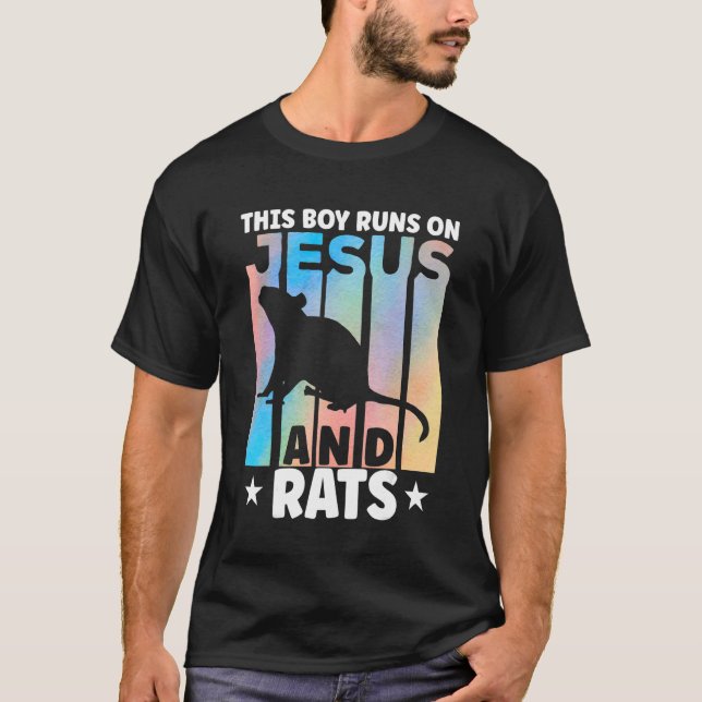 Camiseta Equipamento para Ratos Roupa para Rapazes (Frente)