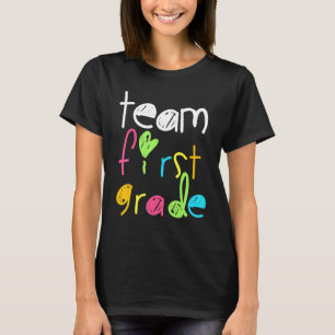 Camiseta Equipe 1º Grau De rua De Volta À Escola