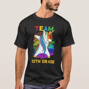 Camiseta Equipe 10º Grau Unicórnio A Regressar à Escola C