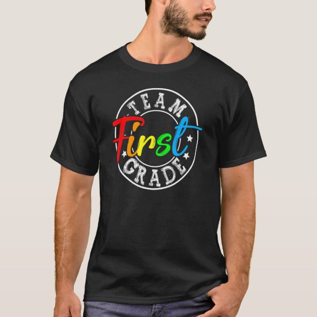 Camiseta Equipe 1rua De Boas-Vindas De Volta À Primeira Cla (Frente)