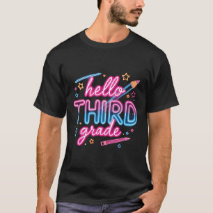 Camiseta Equipe 3ª Série De Volta Para O Ano Escolar Vestir