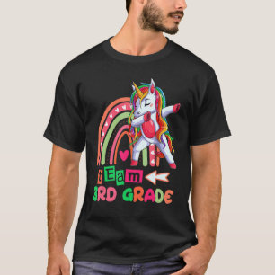 Camiseta Equipe 3ª Série Unicórnio Arco-íris Dab Professora