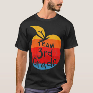 Camiseta Equipe 3º ano 3º de boas-vindas de volta à escola