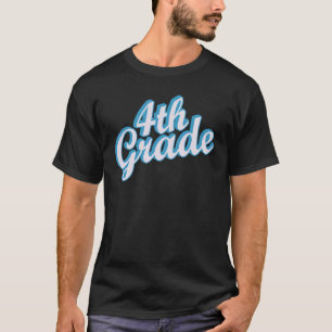 Camiseta Equipe 4º Ano Esquadrão Vintage Volta às Aulas Pro