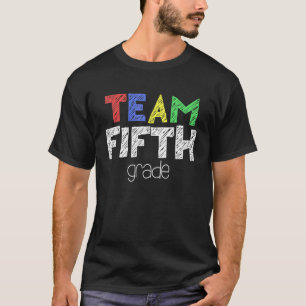 Camiseta Equipe 5 Quinto Ano De Volta Ao Professor Escolar