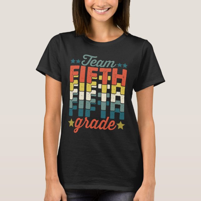 Camiseta Equipe 5 Quinto Ano De Volta Aos Professores (Frente)