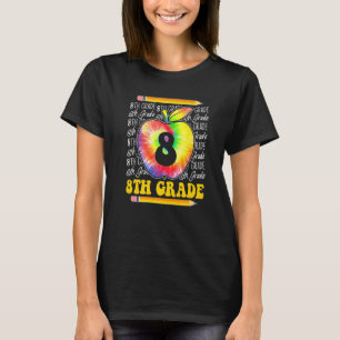Camiseta Equipe 8.º ano Típica Tie Dye Voltar à Escola T