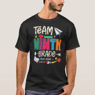 Camiseta Equipe 9º ano de retorno à escola Professores do 9