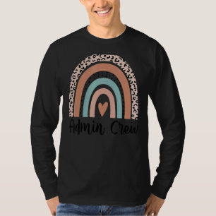 Camiseta Equipe Administrativa do Rainbow Lepard da Admin