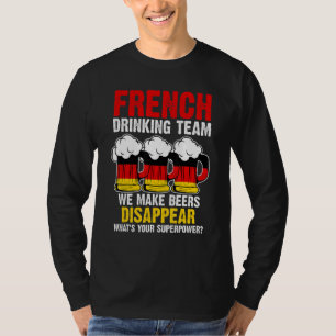 Camiseta Equipe alemã de bebida torna equipe alemã de bebid