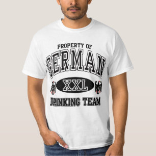 Camiseta Equipe alemão do bebendo