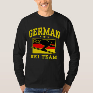Camiseta Equipe alemão do esqui