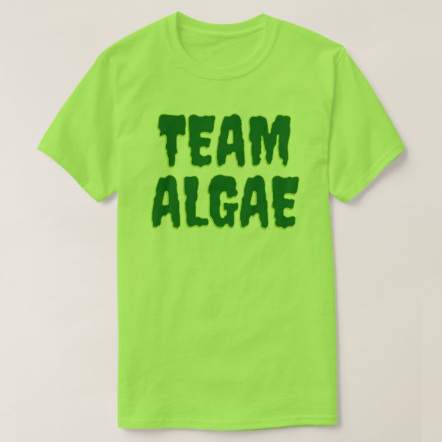 Camiseta Equipe Algas Verdes (Frente do Design)