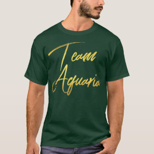 Camiseta Equipe Aquaria - Efeito de Letreção do Rico Dourad