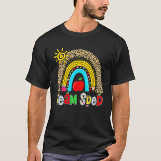 Camiseta Equipe Arco-íris Sped Professor de Educação Especi