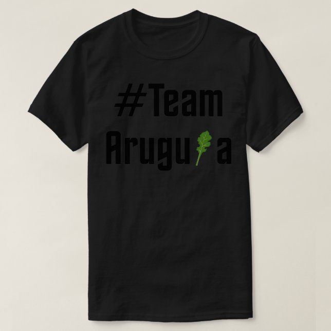 Camiseta Equipe Arugula Black (Frente do Design)