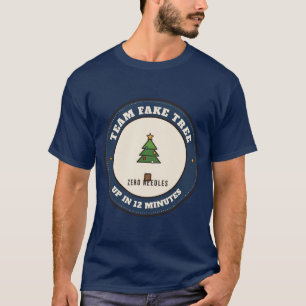 Camiseta Equipe Árvore Falsa: Montada em 12 Minutos