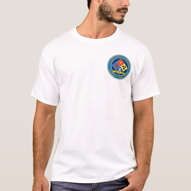 Camiseta Equipe atlântica da greve de USCG (Frente)