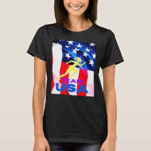 Camiseta Equipe Atlética dos Estados Unidos