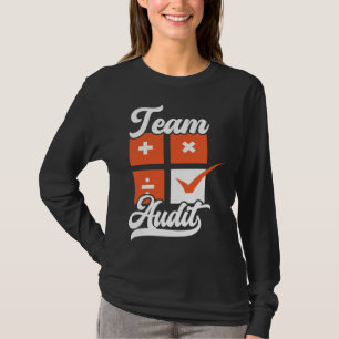 Camiseta Equipe Auditoria Contabilidade Temporada de Impost