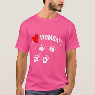 Camiseta Equipe Australiana de Bag I Love Wombats