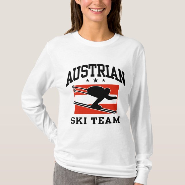 Camiseta Equipe Austríaca de Esqui (Frente)