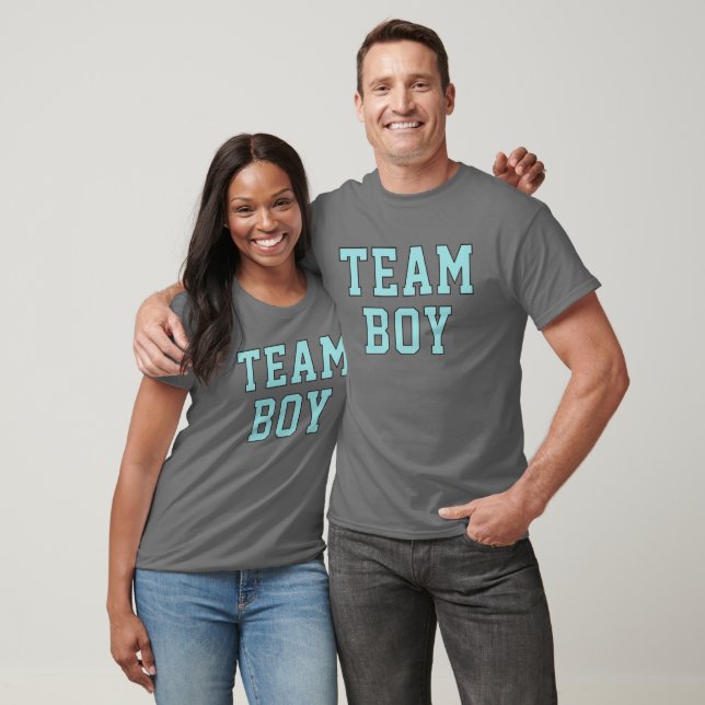 Camiseta Equipe Baby Boy Aqua Blue Gender Reveparty (Unissex)