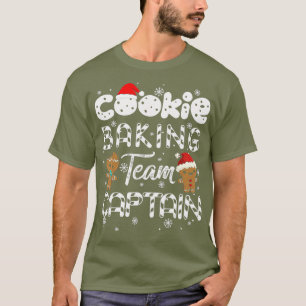 Camiseta Equipe Baking Cookie Capitão Gingerpão Natal