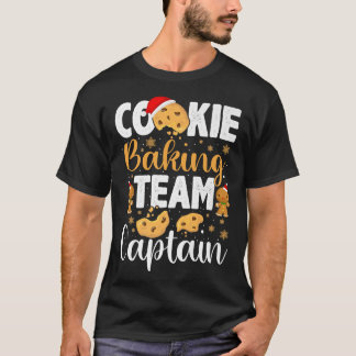 Camiseta Equipe Baking Cookie Capitão Gingerpão Natal