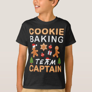Camiseta Equipe Baking de Cookie Capitão Hilarious Gingerpã