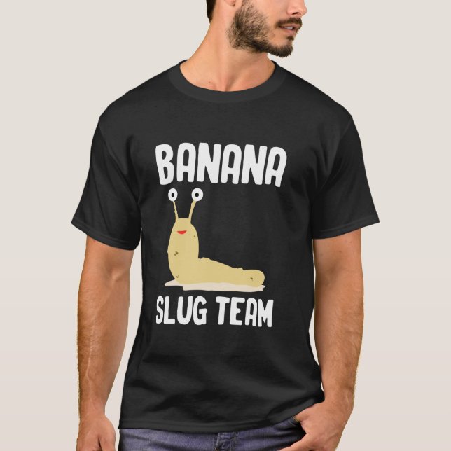Camiseta Equipe Banana Slug Malacologia (Frente)