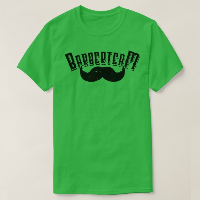 Camiseta Equipe BarberTeam Hairdresser do Compro Barber (Frente do Design)