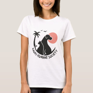 Camiseta Equipe básica de mulheres com logotipo KHS em cor