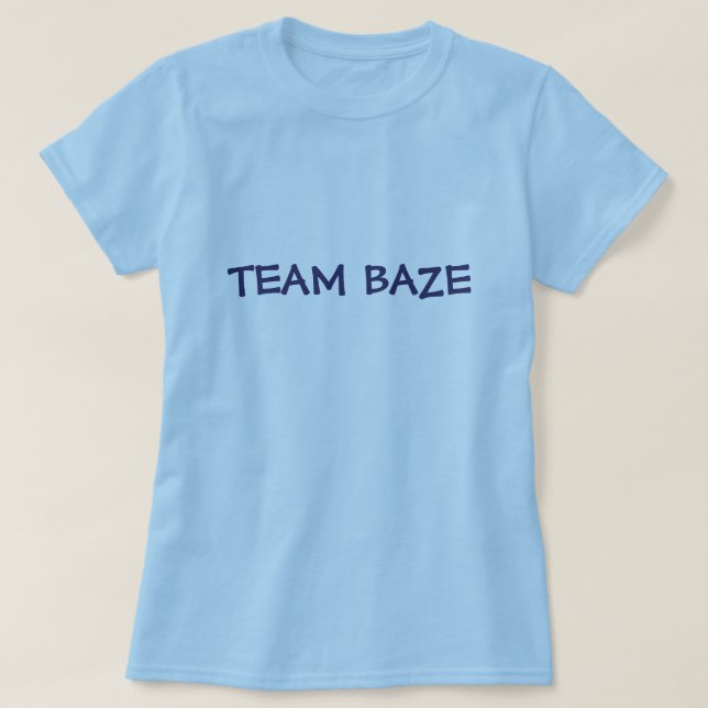 Camiseta EQUIPE BAZE (vida inesperada) - 1 (Frente do Design)