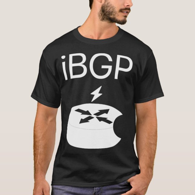 Camiseta Equipe BGP do iBGP Network Engineering (Frente)