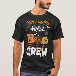 Camiseta Equipe Boo da Enfermeira de Med Cirurg Rn Aranha A