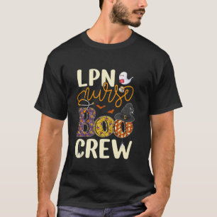 Camiseta Equipe Boo Enfermeira LPN Engraçado Enfermeira LPN