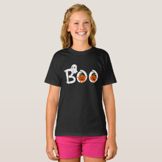 Camiseta Equipe Boo Halloween engraçado