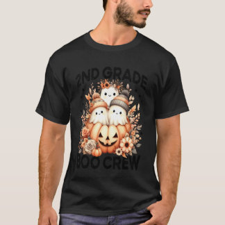 Camiseta Equipe Boo Professora da 2ª Série Mulheres Outono