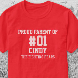 Camiseta Equipe Branca Vermelha Baseball