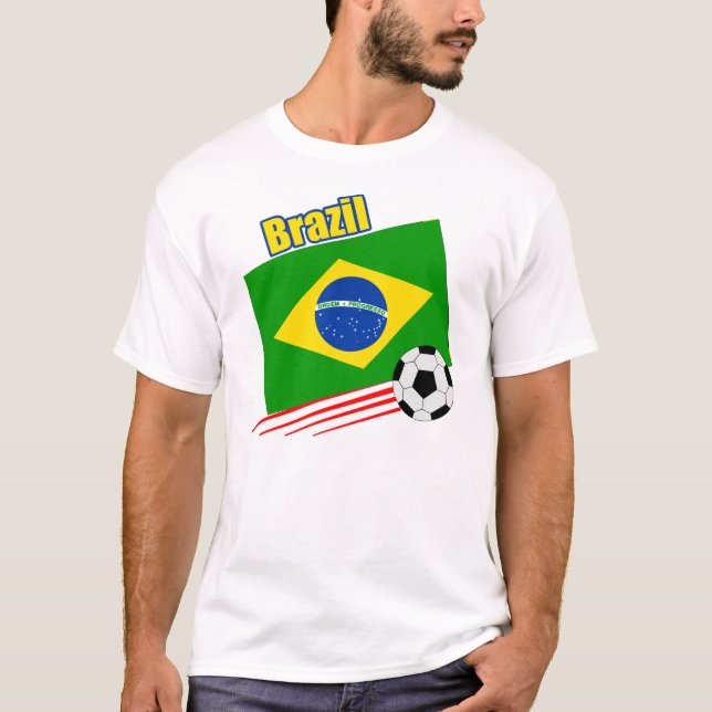 Camiseta Equipe Brasileira de Futebol (Frente)