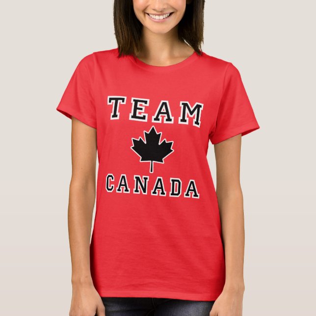 Camiseta Equipe Canadá (Frente)