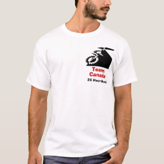 Camiseta Equipe Canadá 24 Unicycle da montanha da hora