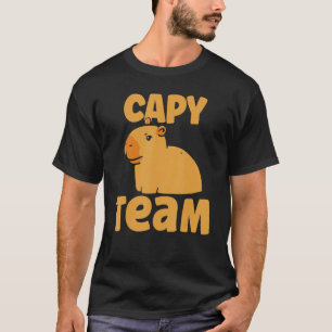 Camiseta Equipe Capivara Capivara Roedor Capivaras Animal