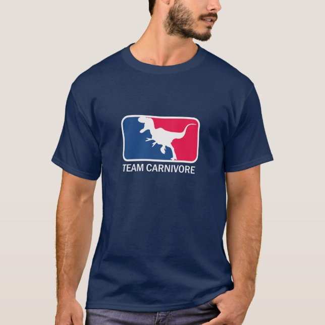 Camiseta Equipe Carnívora Carne Vapor (Frente)