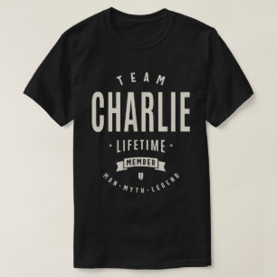 Camiseta Equipe Charlie Lifetime Member Gift Tee