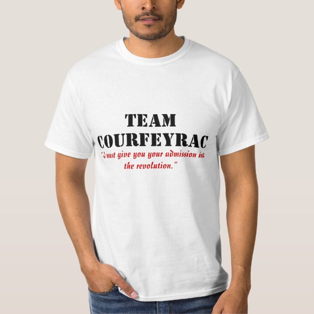 CAMISETA EQUIPE COURFEYRAC (Frente)