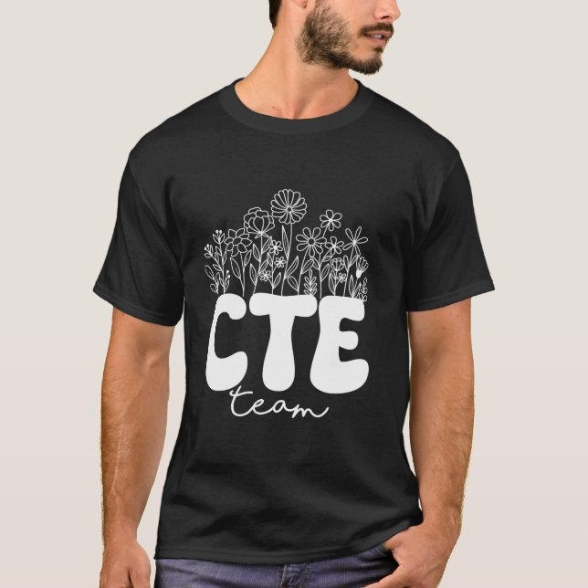 Camiseta Equipe CTE Professora CTE De Volta Ao Estudo De Pr (Frente)