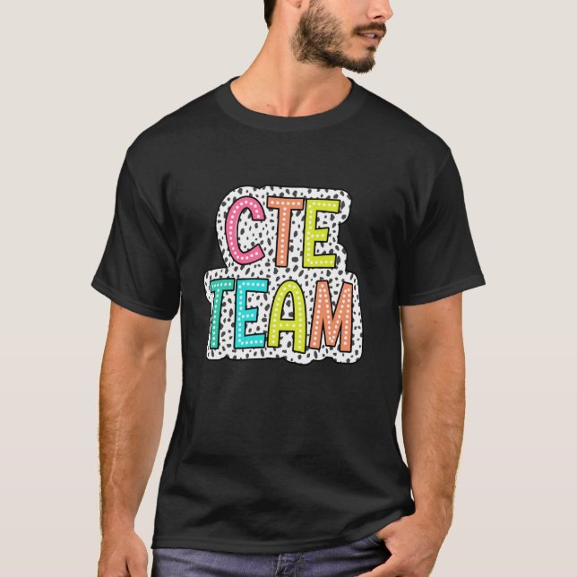 Camiseta Equipe CTE Professora CTE De Volta Ao Estudo De Pr (Frente)