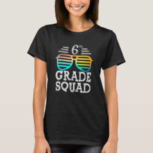 Camiseta Equipe da 6ª Série Turma Equipe De Volta à Escola